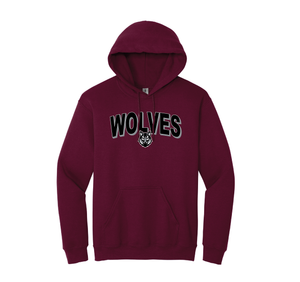 Wolves Shadow Block Hooded Sweatshirt