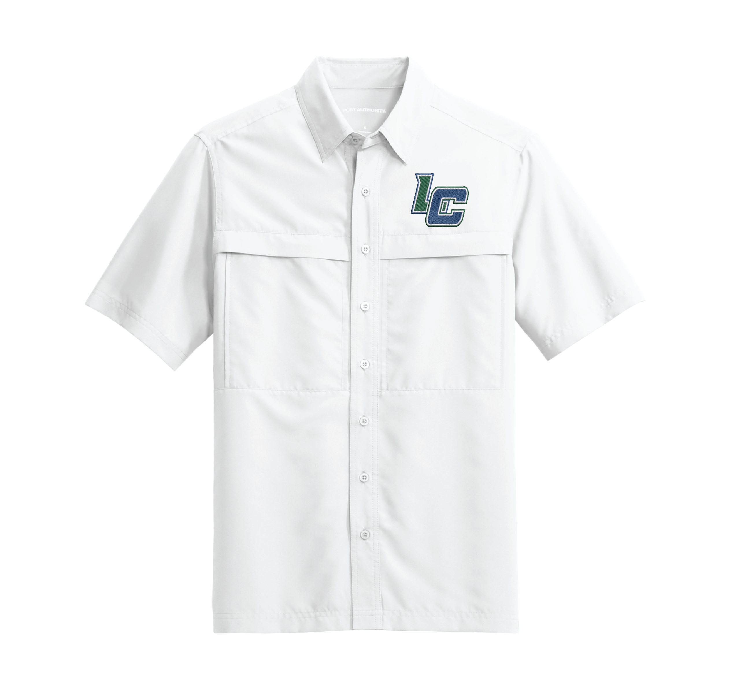 Men's LC White Fishing Shirt