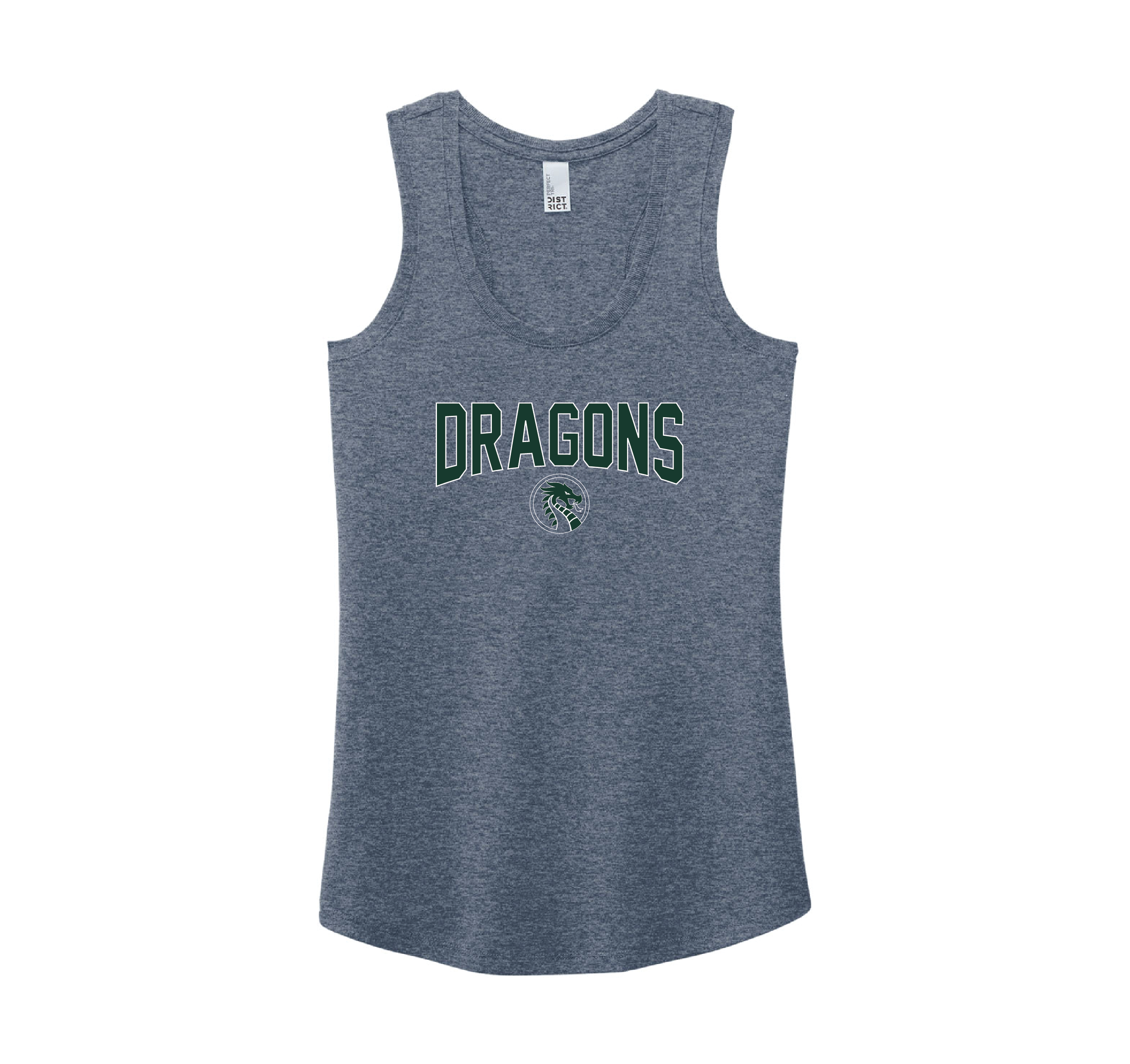 Dragons Arched Ladies Tank