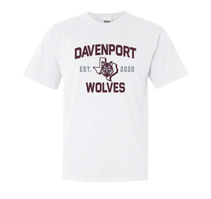 Davenport Wolves Est. Tee