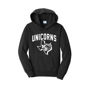 Youth Unicorn Texas Hooded Sweatshirt