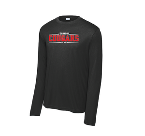 Cougars Pointy Stripe Long Sleeve Performance