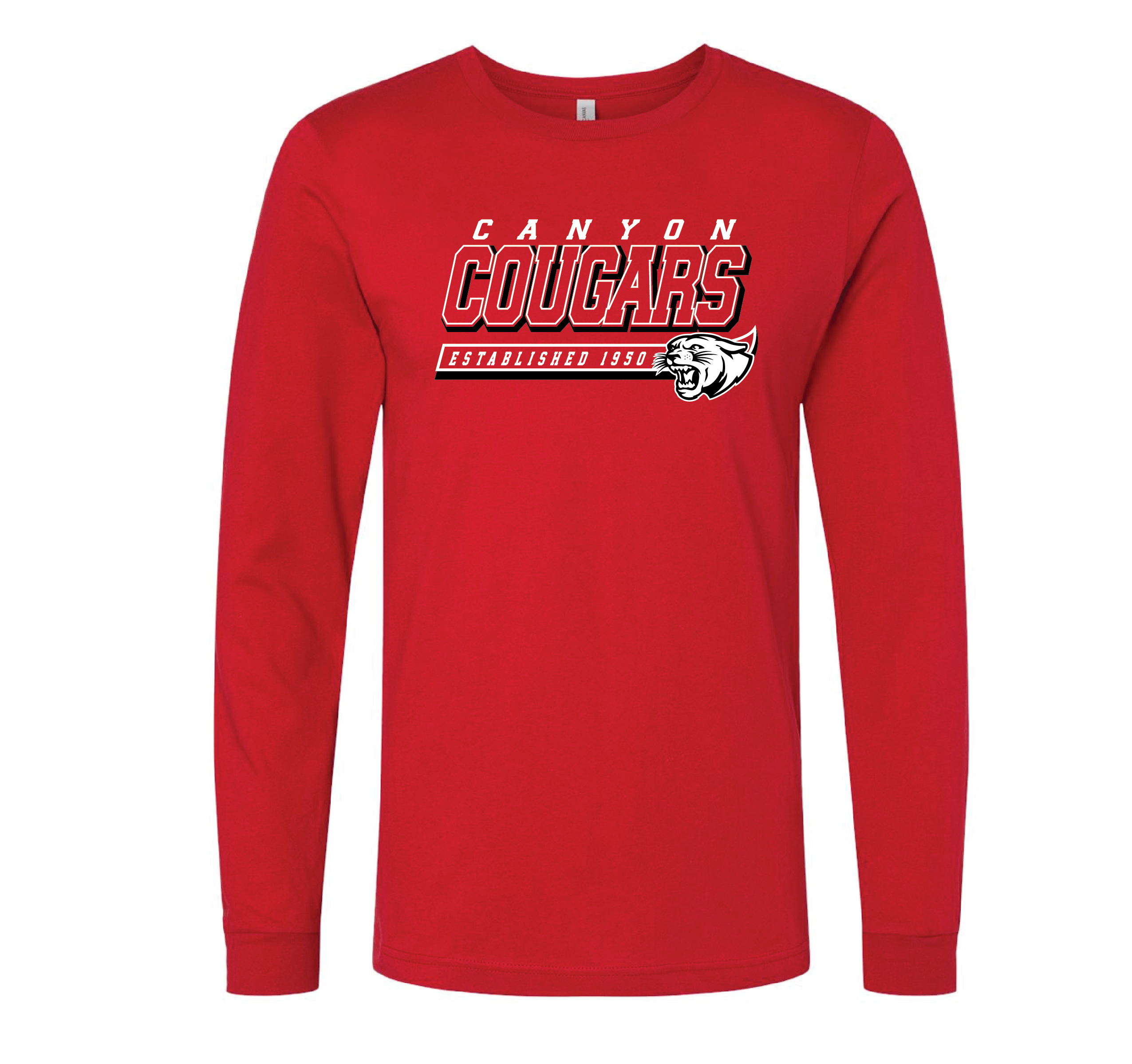 Cougars Team Spirit Long Sleeve Tee