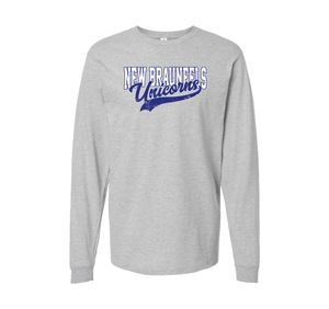 New Braunfels Stacked Swoosh Long Sleeve