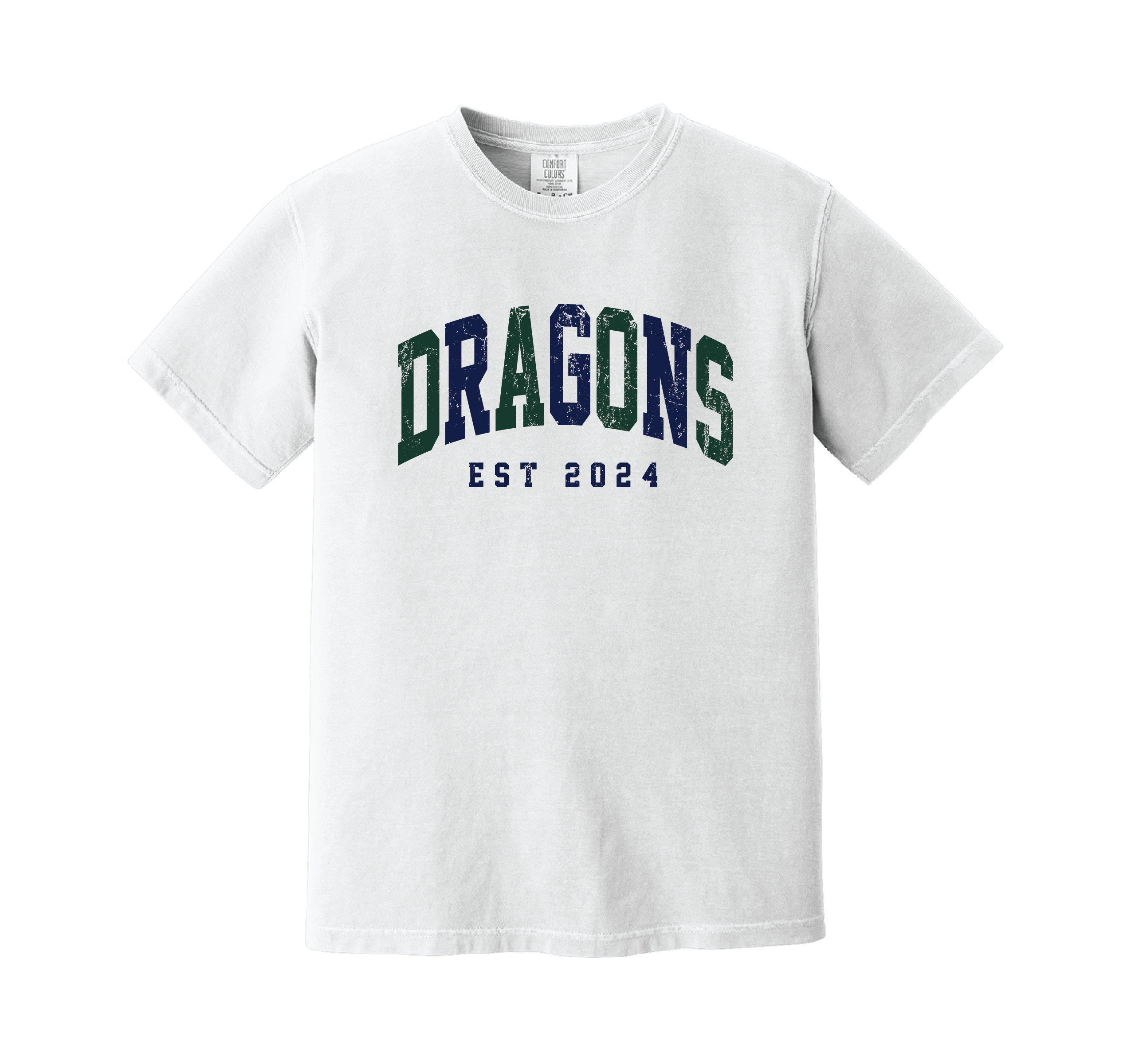 Dragons Colorful Collegiate Tee
