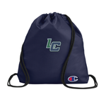 Load image into Gallery viewer, LC Navy Drawstring Bag
