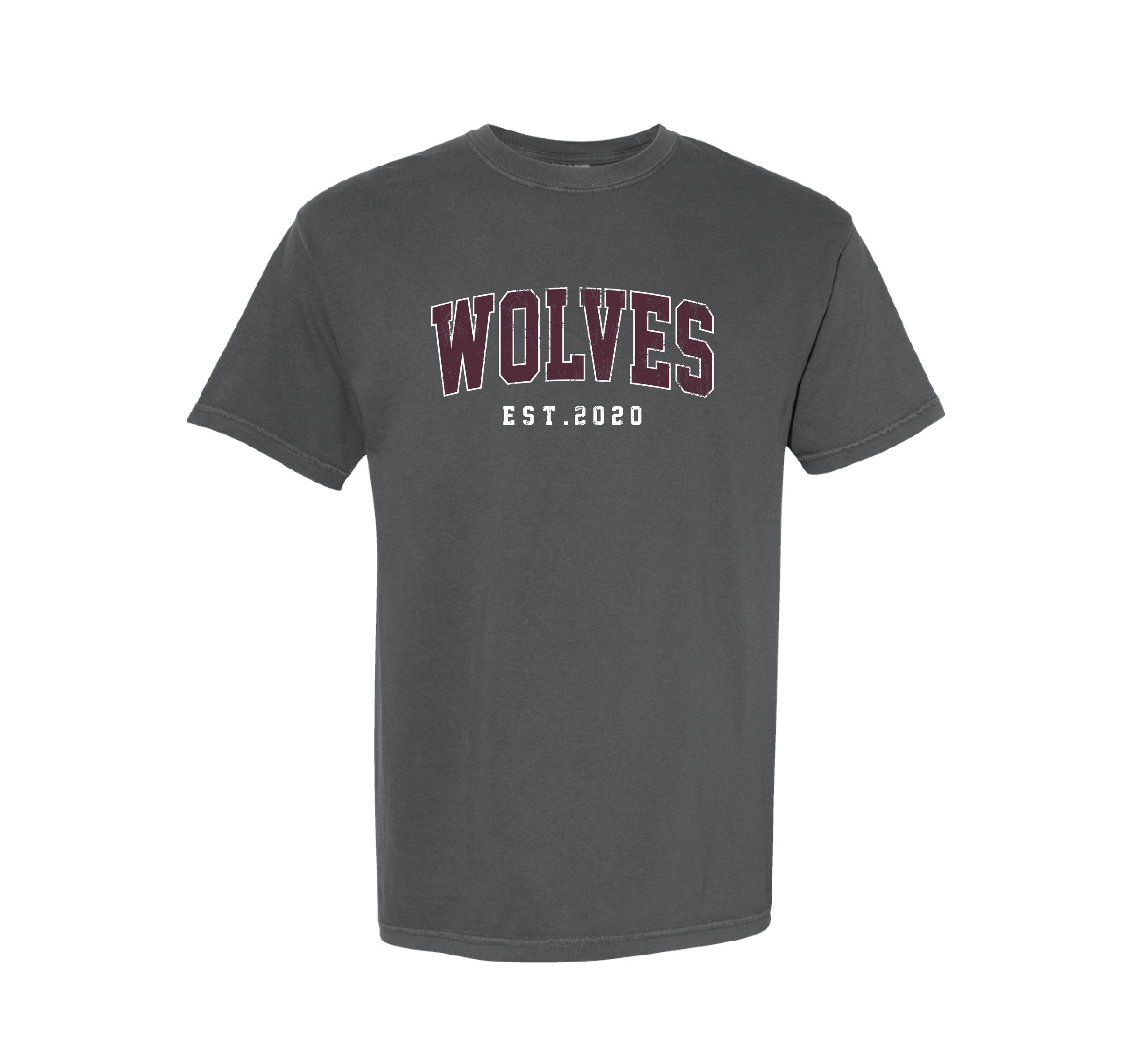 Wolves Collegiate Comfort Colors Tee