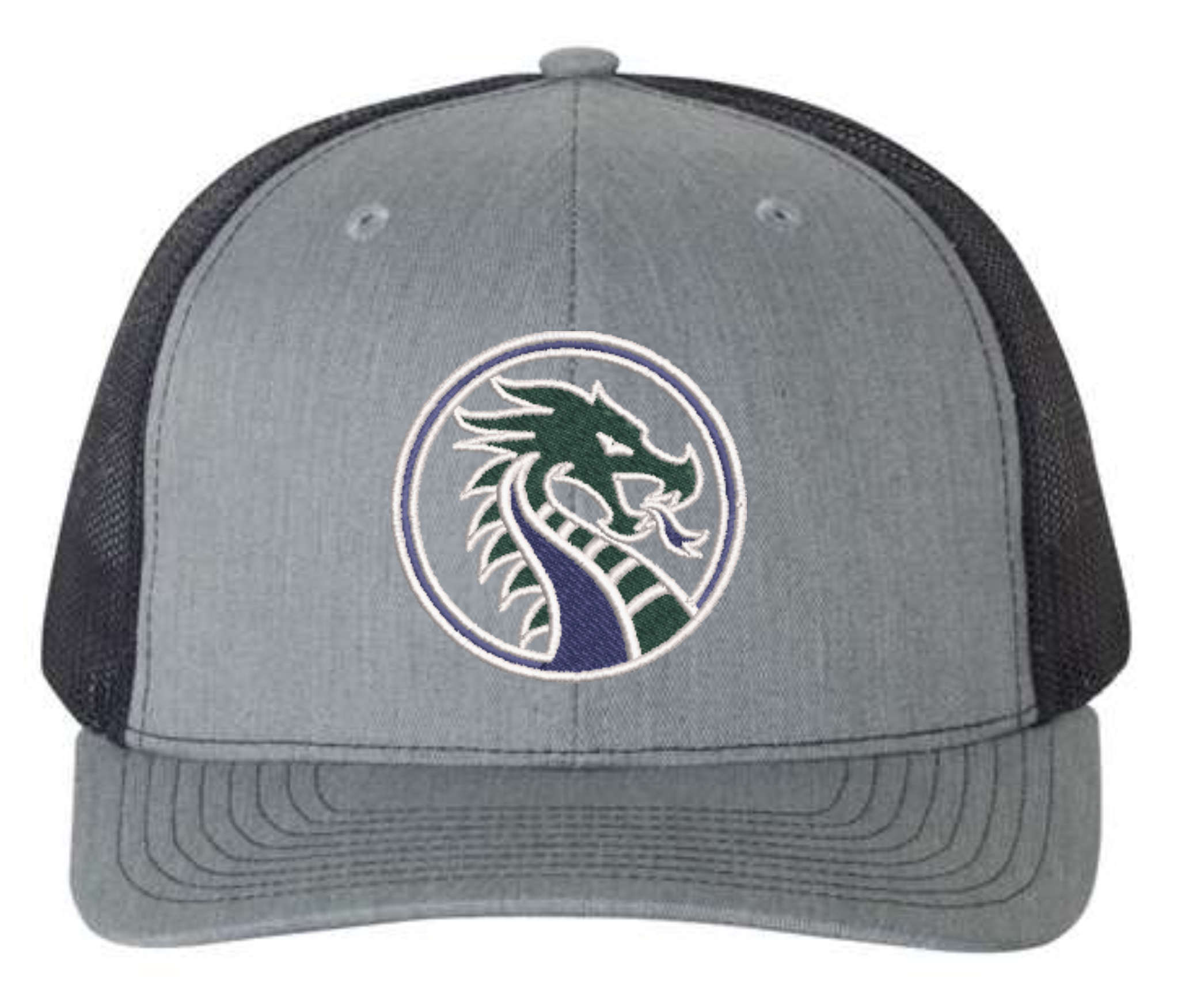 Dragon Circle R112 Grey/ Navy Hat