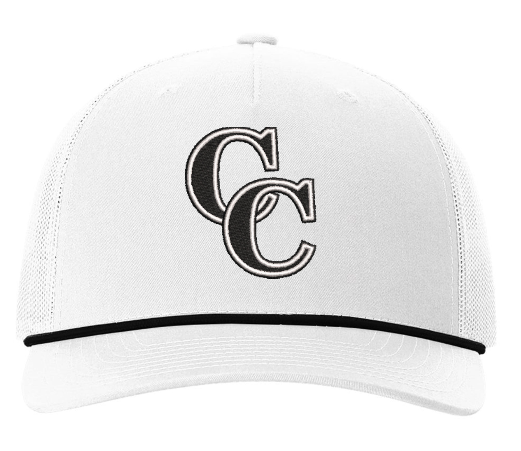 CC White R112 Rope Hat