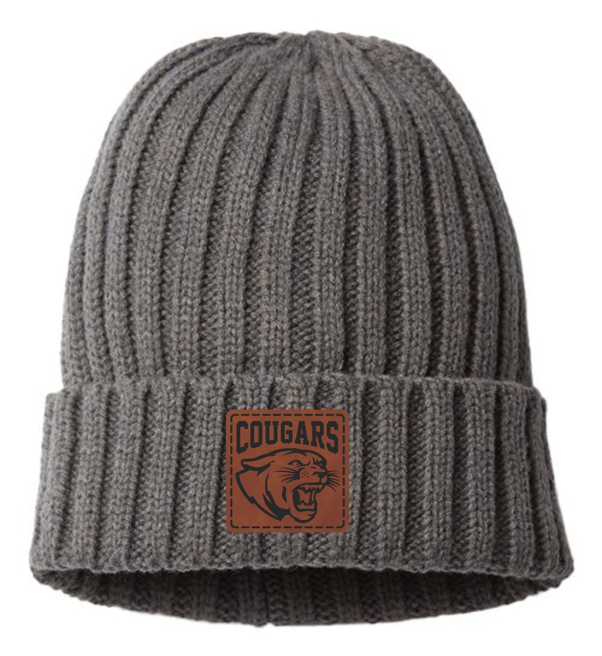 Cougars Patch Beanie