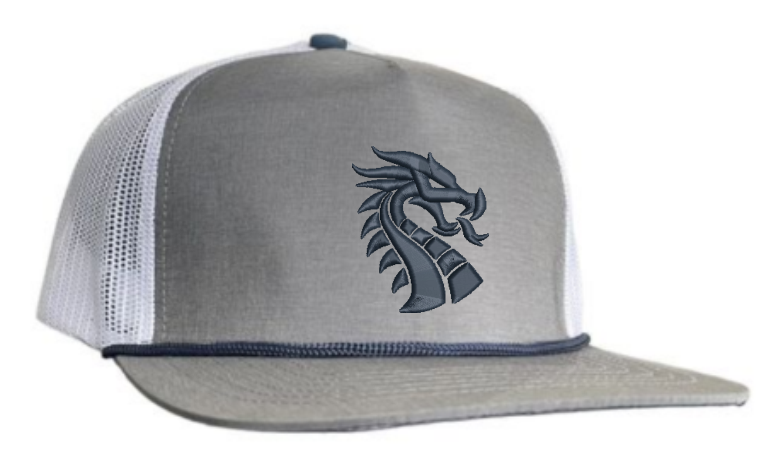 Dragons Staunch Rope Hat Grey/Navy