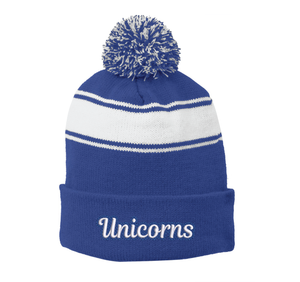 Unicorns Stripe Beanie