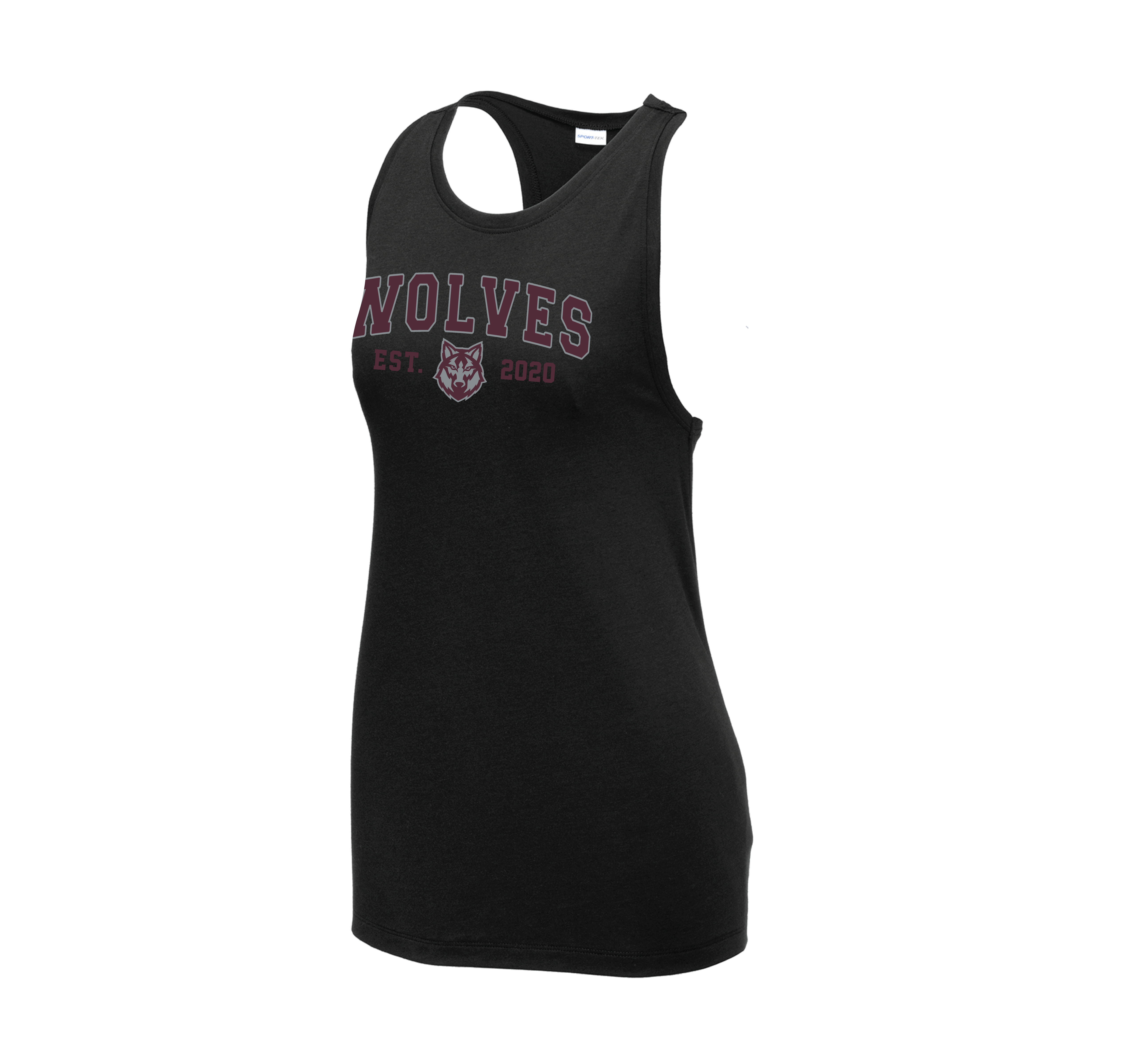 Wolves Tri-Blend Women's Tank
