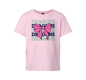 Youth Dragons Bow Tee