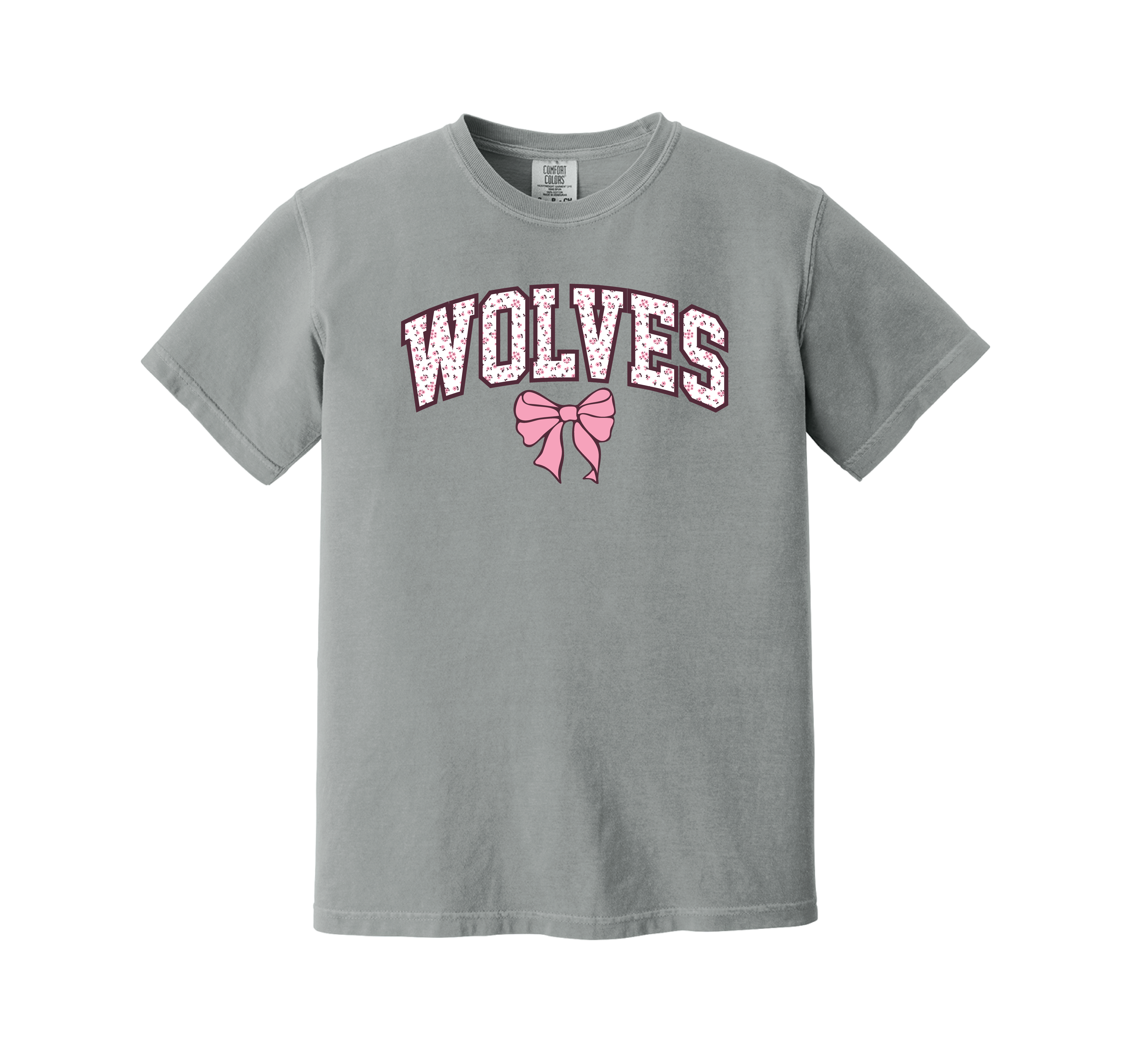 Wolves Bow Tee