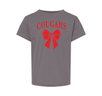 Load image into Gallery viewer, Youth Cougars Bow Tee
