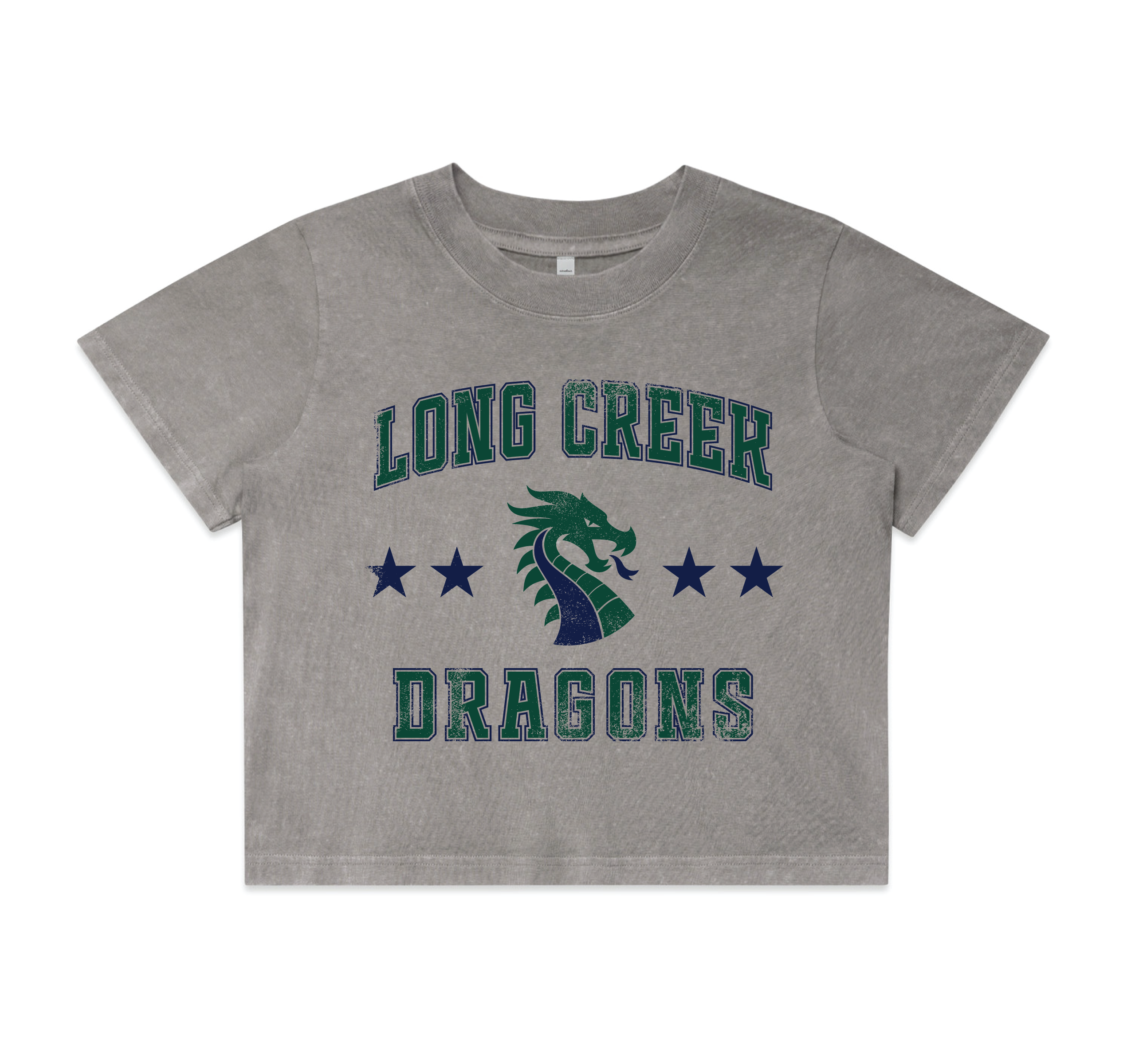 LC Dragons Vintage Crop Tee