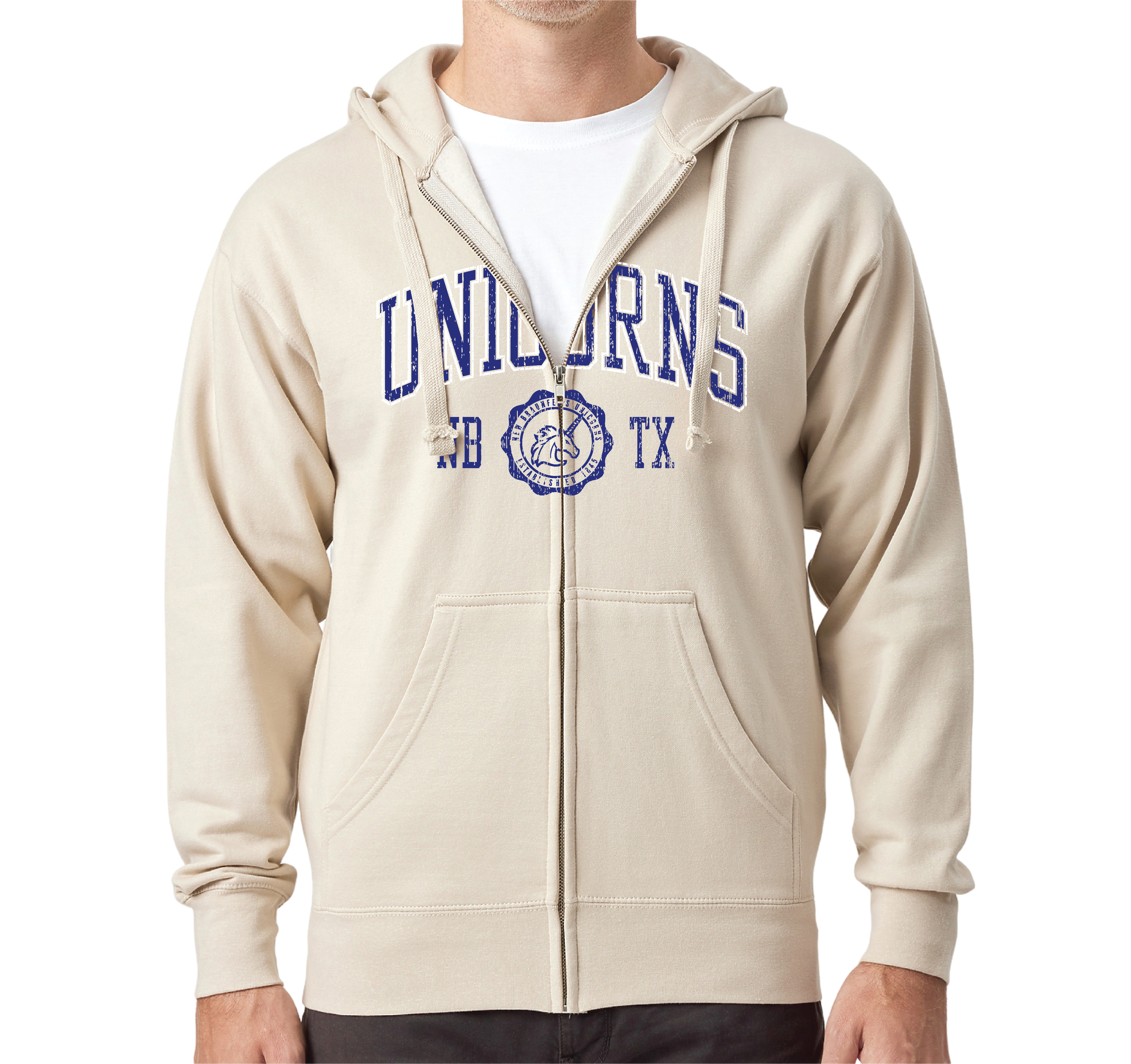 Unicorns Full Zip Hoodie