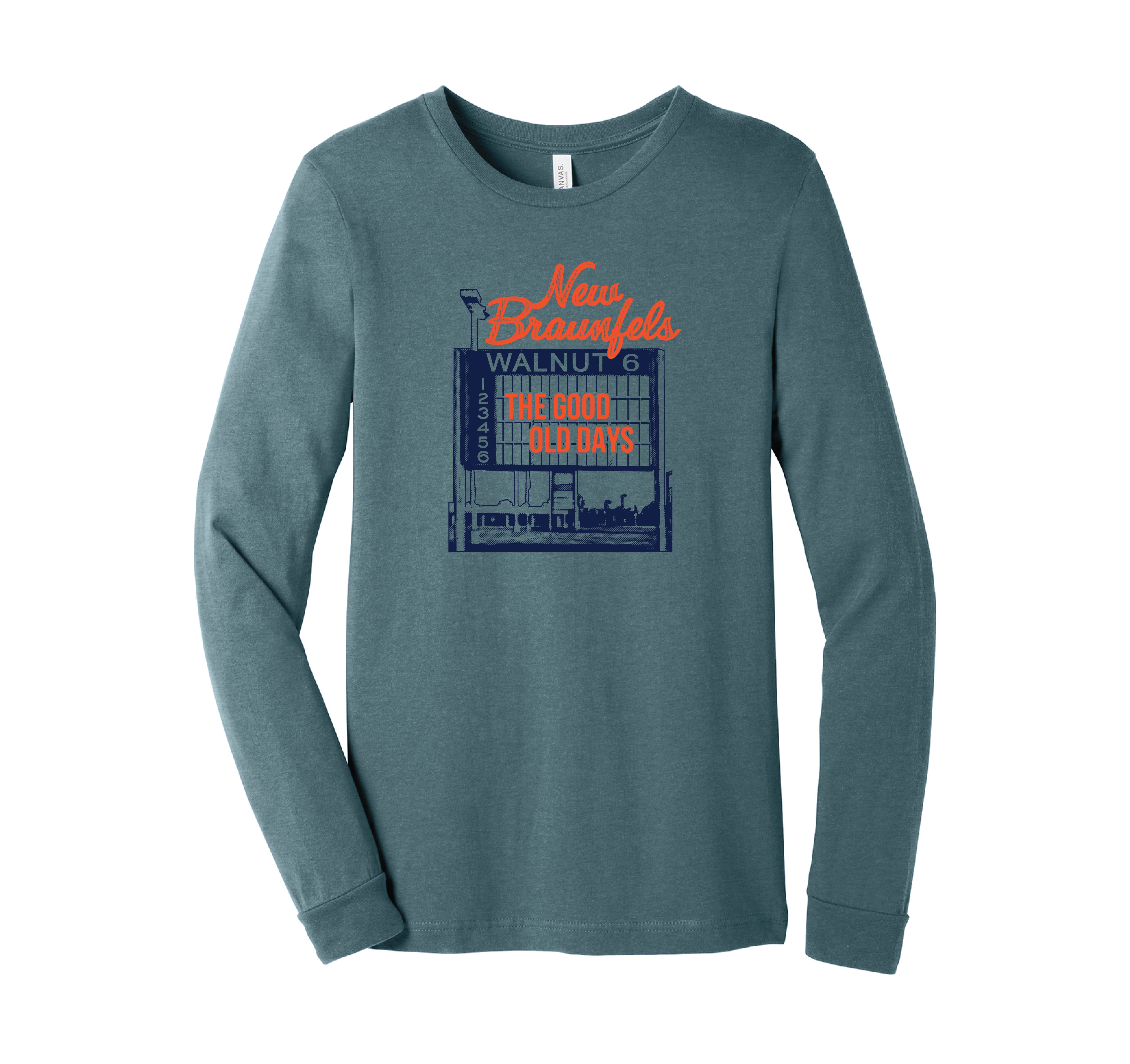 Walnut 6 LS Tee
