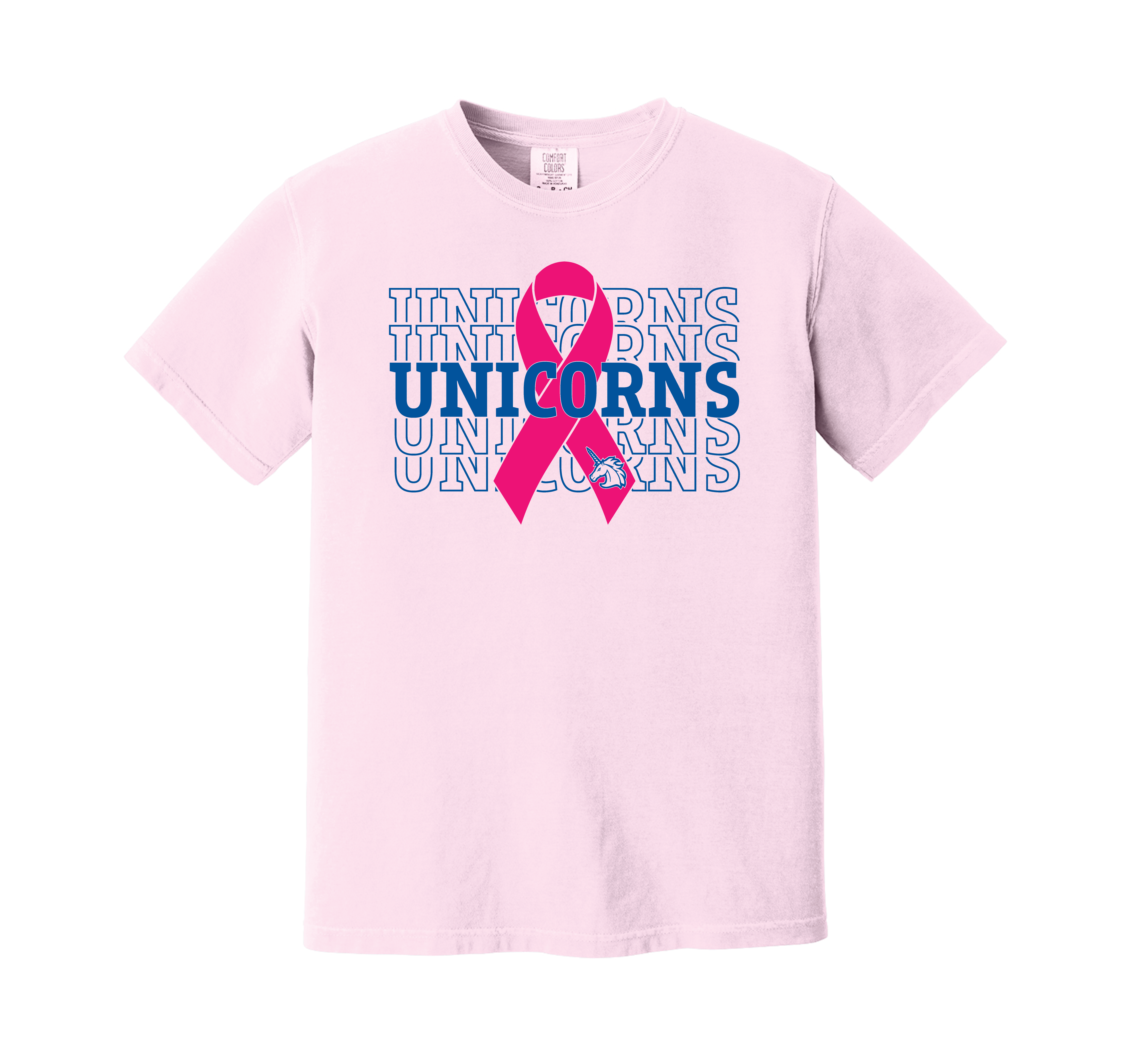 Pink Out 2025 Unicorns Tee