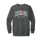 Load image into Gallery viewer, Cougars Colorful  Collegiate Crew
