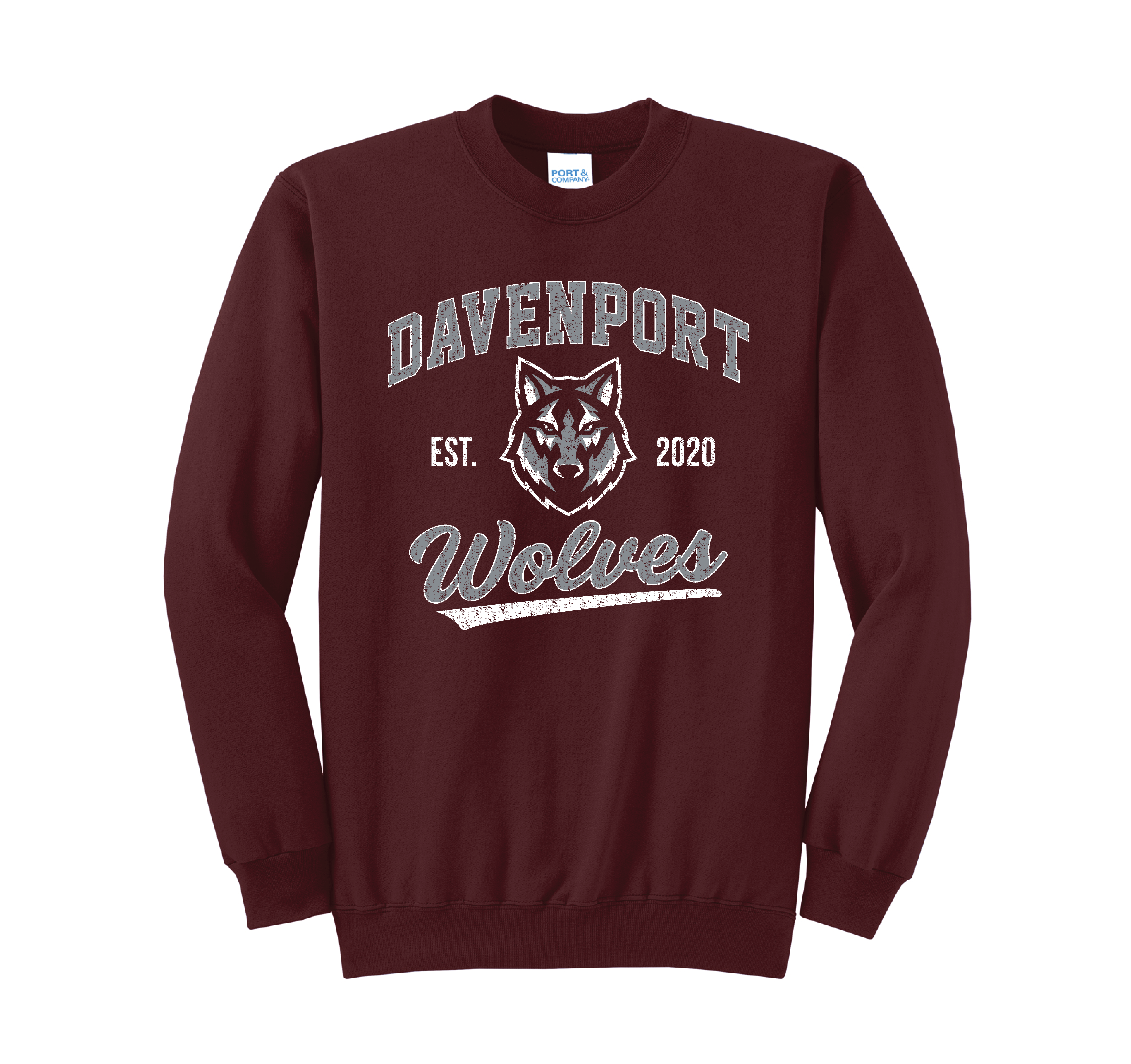 Wolves Core Fleece Crewneck