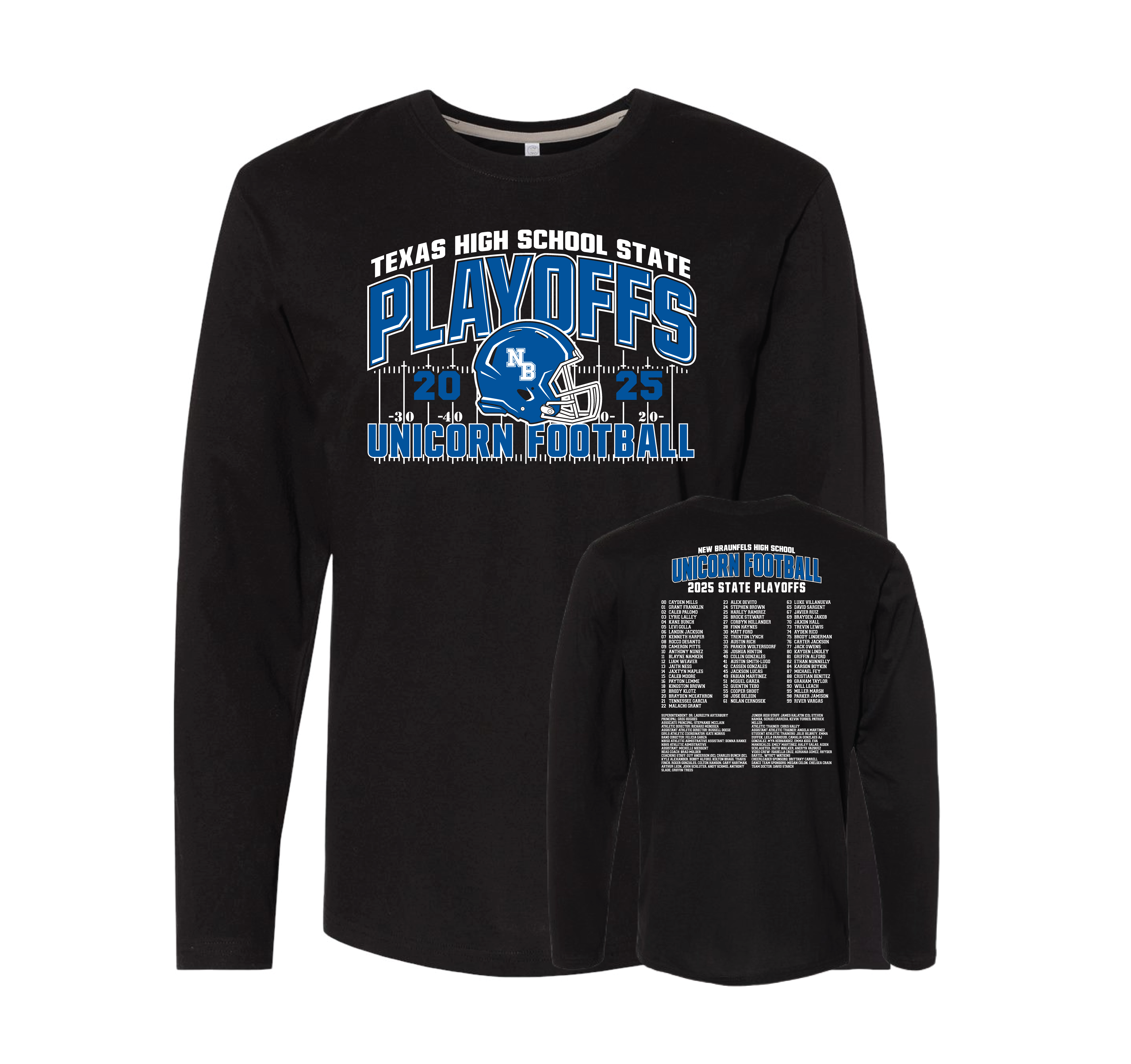 NB Football Playoff Tee 2025