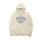 Load image into Gallery viewer, Unicorns Full Zip Hoodie
