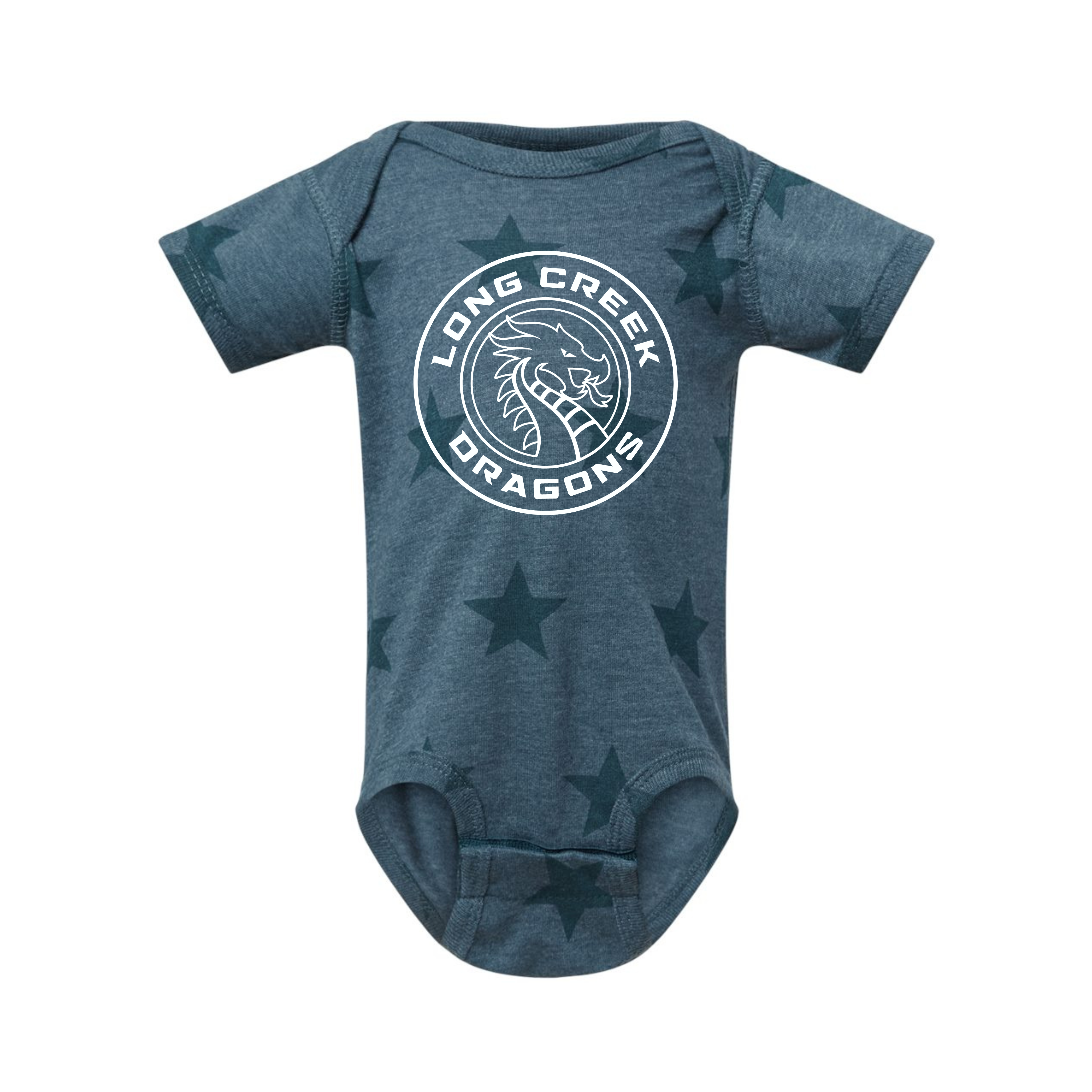 Long Creek Dragons Infant Star Bodysuit