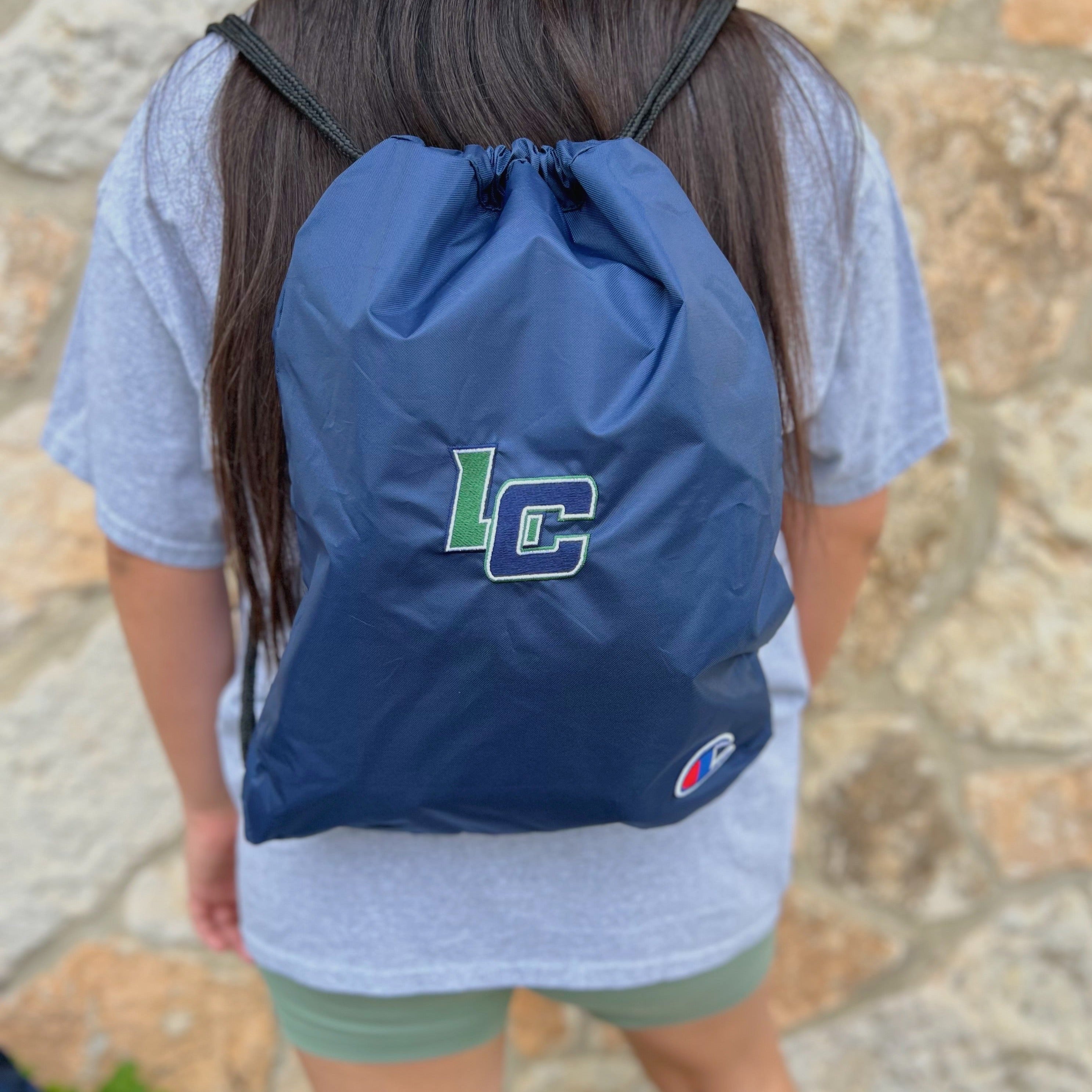 LC Champion Drawstring Bag