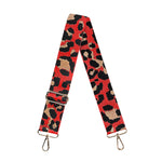 Load image into Gallery viewer, Red Leopard Purse Strap
