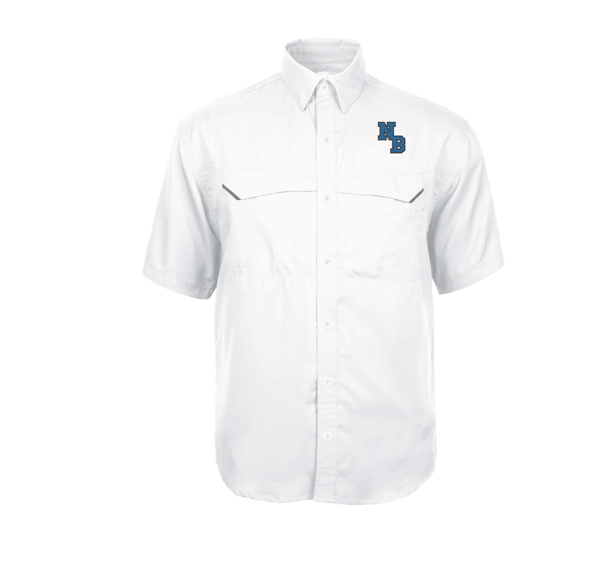 NB White Fishing Shirt