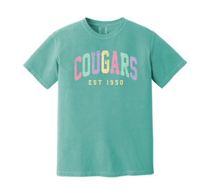 Cougars Colorful Collegiate Tee
