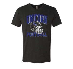 Unicorn Football Helmet Tee