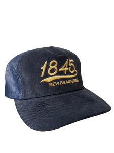 1845 New Braunfels Navy Trucker Hat