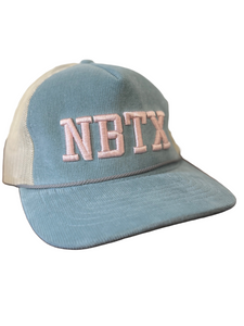 NBTX Puff Light Blue/Sand Trucker Hat