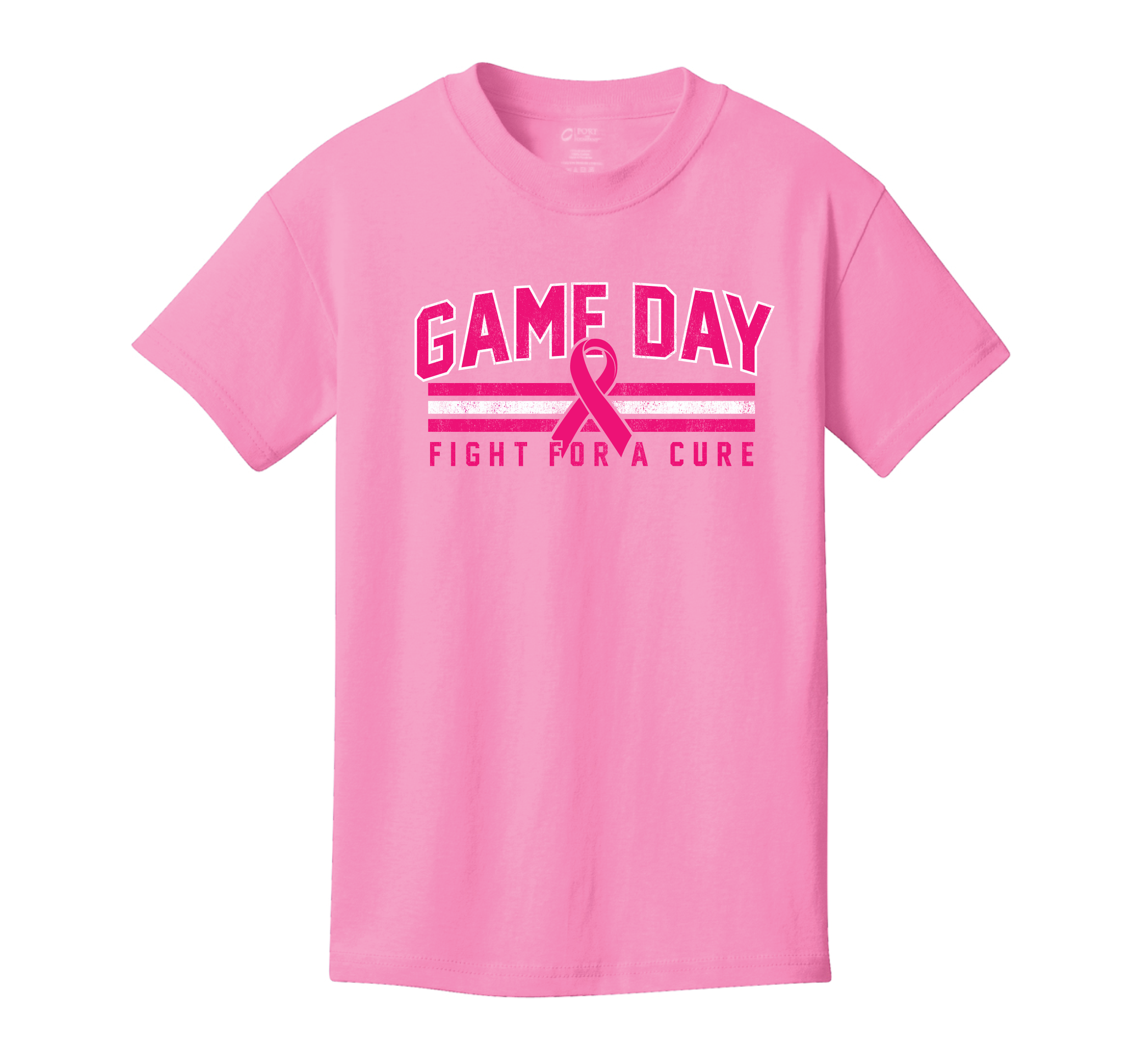 Youth Pink Out Game Day Tee