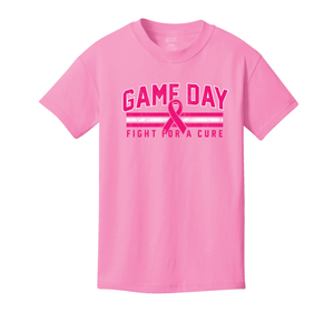 Youth Pink Out Game Day Tee