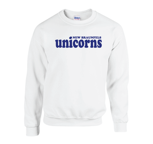 New Braunfels Unicorns Puff Sweatshirt