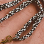 Load image into Gallery viewer, Andi Black Checkerboard Lanyard
