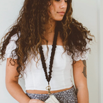 Load image into Gallery viewer, Andi Black Luxe Lanyard
