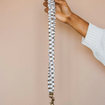 Load image into Gallery viewer, Andi Brown Checkered Lanyard
