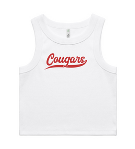 Cougars Rib Crop Tank