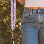 Load image into Gallery viewer, Andi Chunky Purple Lanyard
