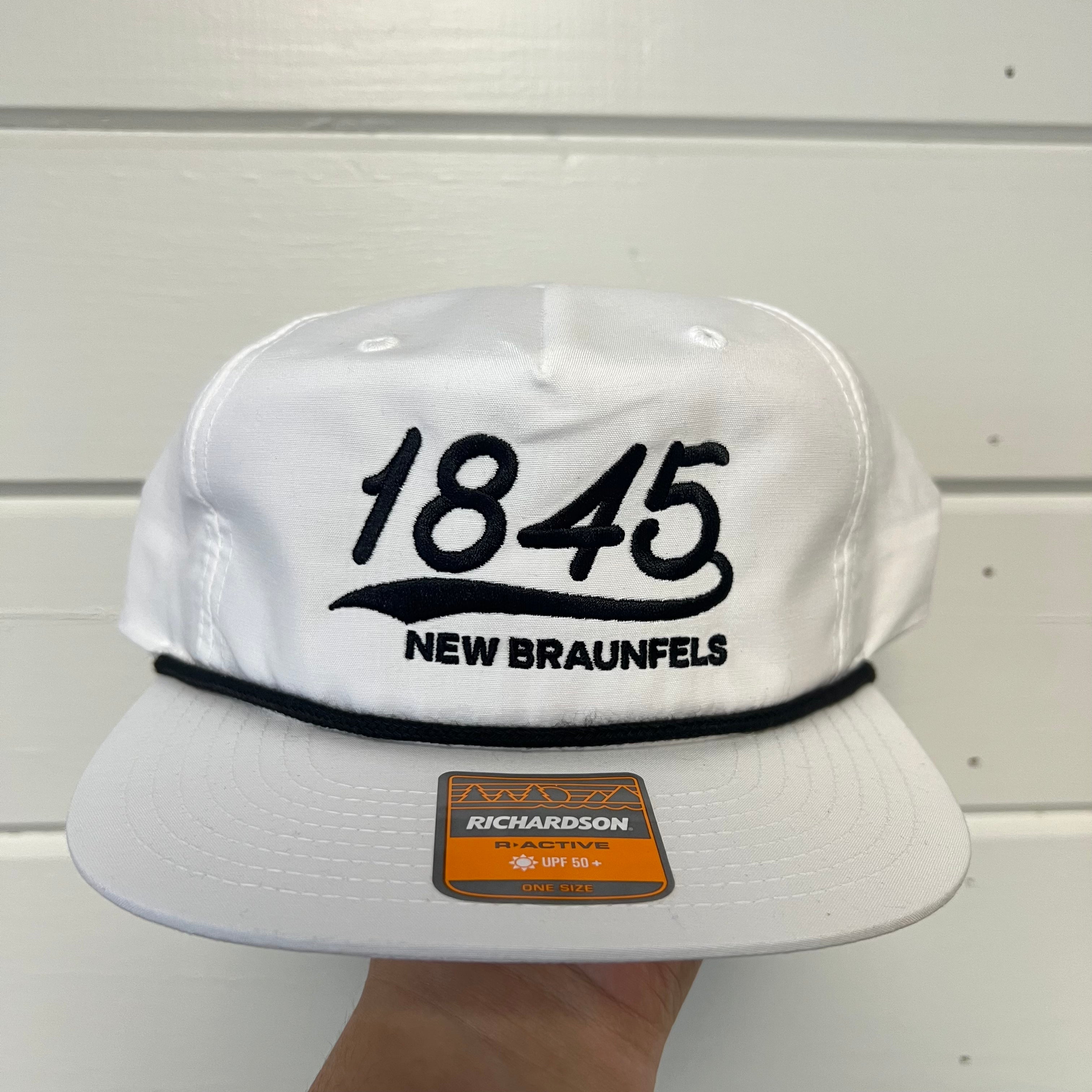 1845 Swoosh White Rope Hat