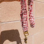 Load image into Gallery viewer, Andi Maroon Checkered Lanyard

