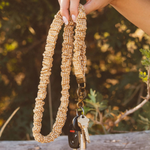 Load image into Gallery viewer, Andi Mustard Gingham Lanyard
