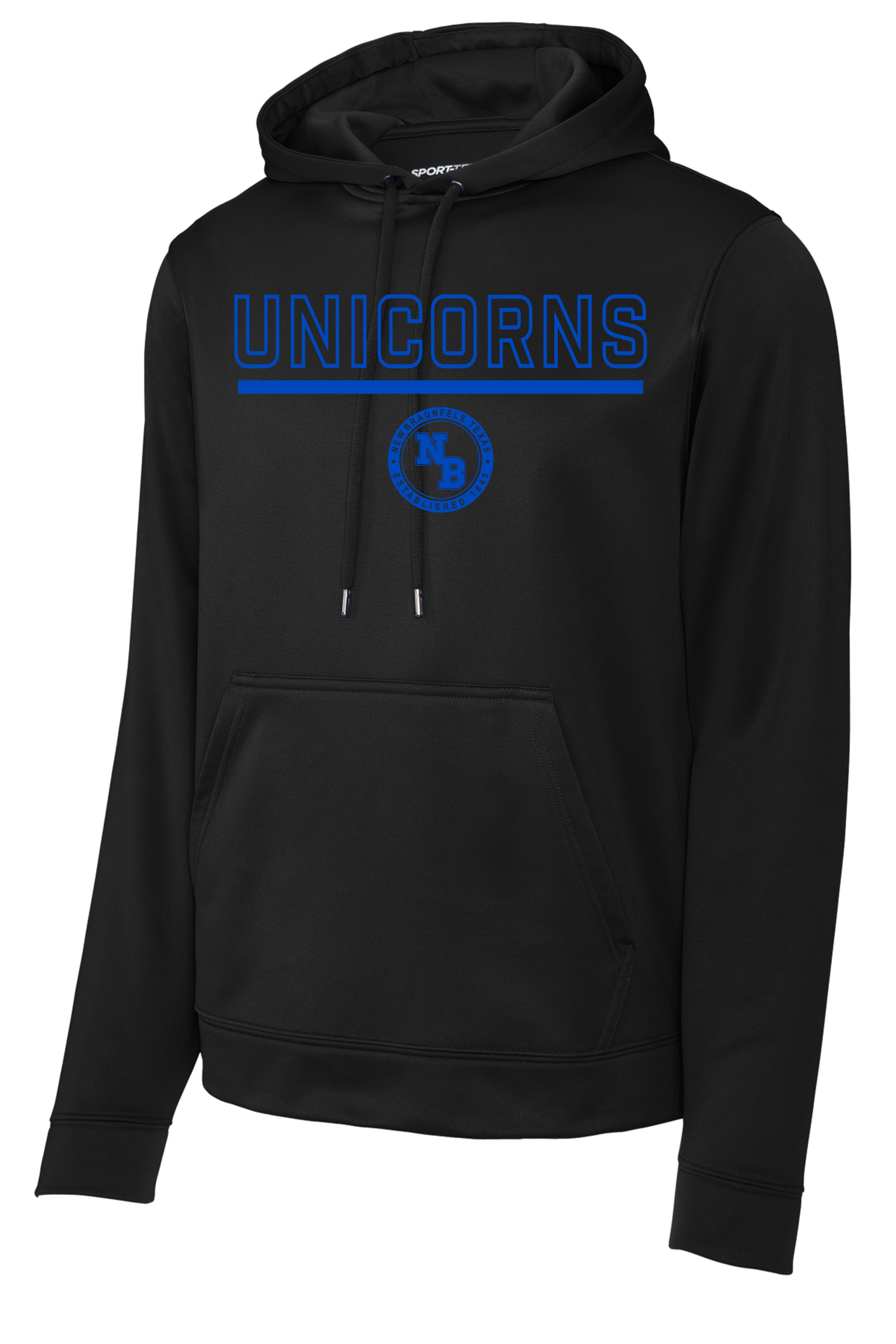 Unicorns Fleece Hooded Pullover