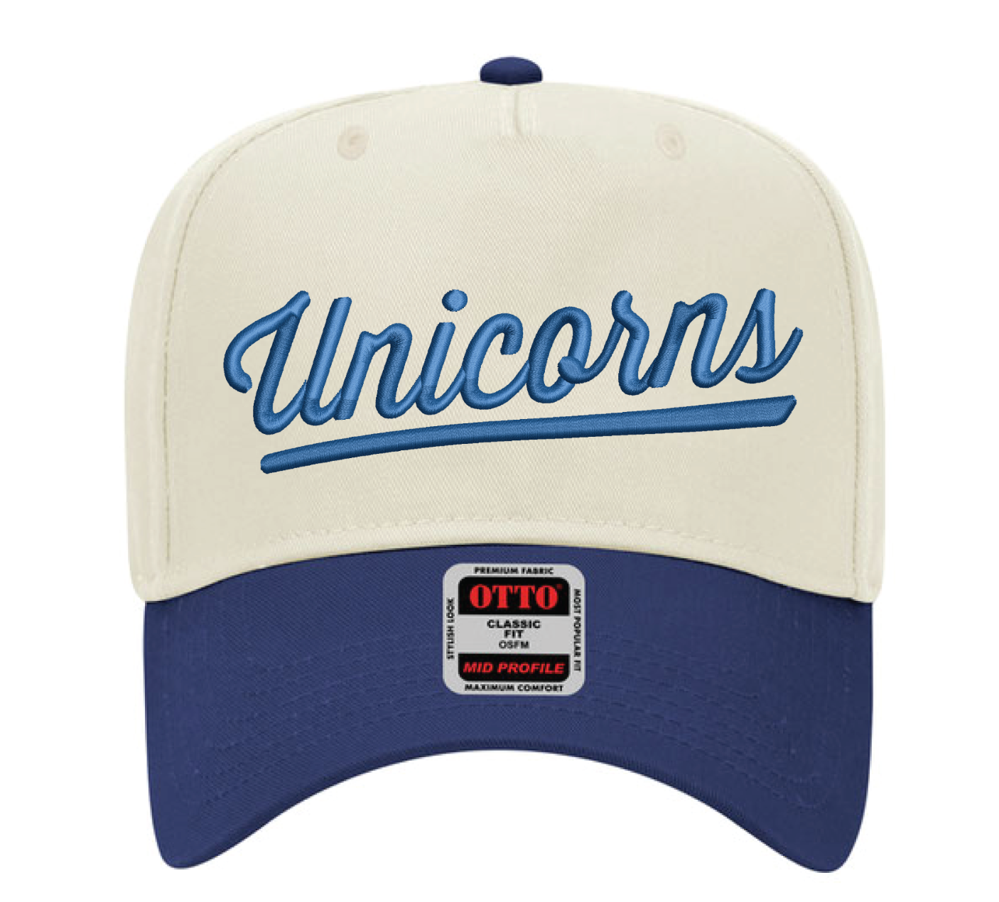 Unicorns Script Otto Trucker Hat
