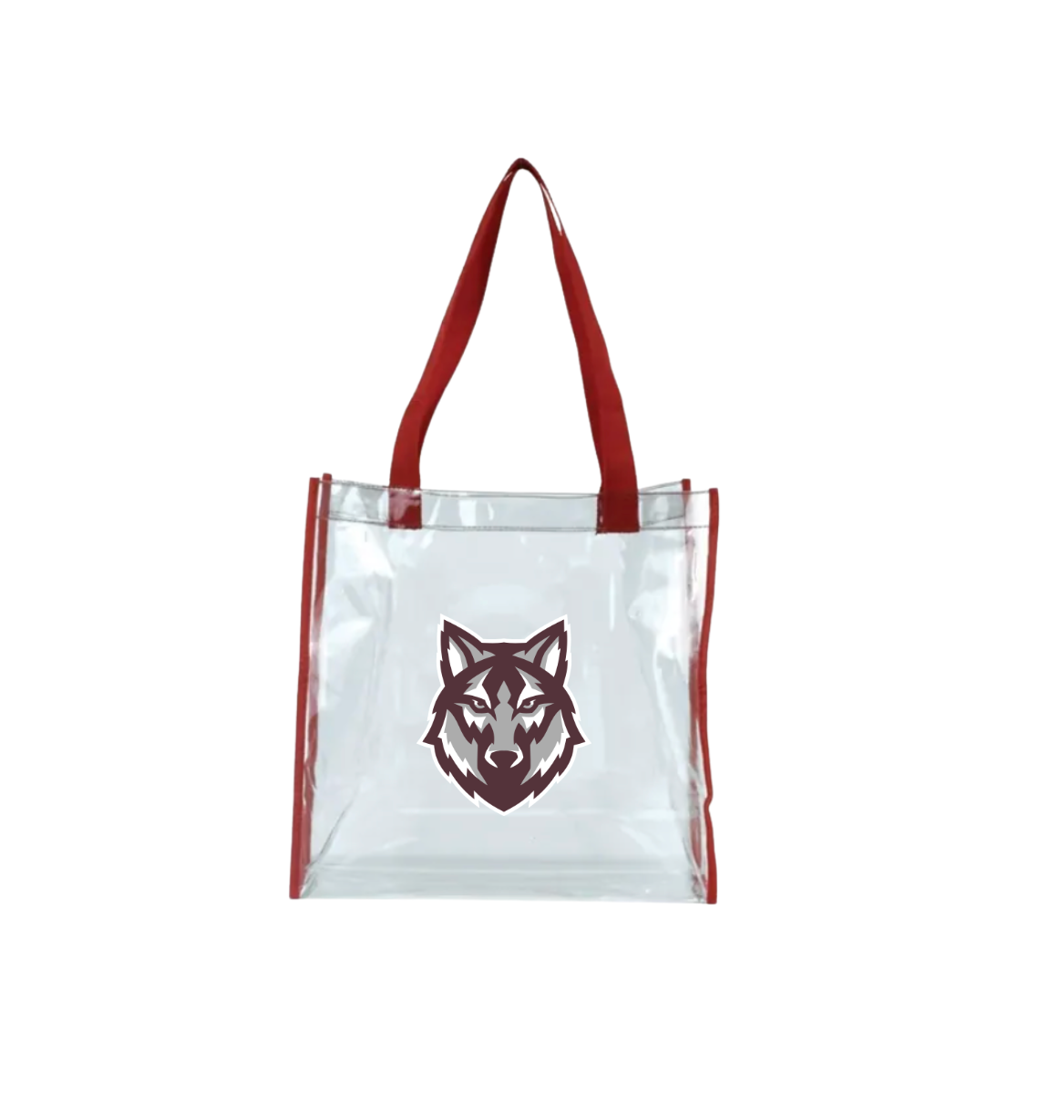 Wolves Clear Stadium Tote